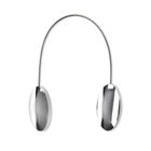 Eurofirany, upinacz dekoracyjny z magnesem, 3-15 cm, srebrny