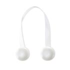 Eurofirany, upinacz dekoracyjny z magnesem, 4-15 cm, kremowy