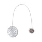 Eurofirany, upinacz dekoracyjny z magnesem, 5-14 cm, biały