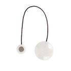 Eurofirany, upinacz dekoracyjny z magnesem, 5-15 cm, biały