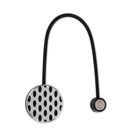 Eurofirany, upinacz dekoracyjny z magnesem, 5-17 cm, czarny