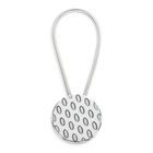 Eurofirany, upinacz dekoracyjny, z magnesem, 5-17 cm, srebrny