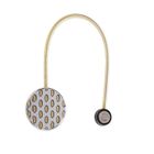 Eurofirany, upinacz dekoracyjny z magnesem, 5-17 cm, złoty