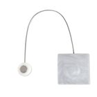 Eurofirany, upinacz dekoracyjny z magnesem, 6-14 cm, srebrny