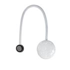 Eurofirany, upinacz dekoracyjny z magnesem, 6-18 cm, biały