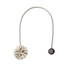 Eurofirany, upinacz dekoracyjny z magnesem, 6-23 cm, beżowy