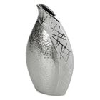 Eurofirany, wazon dekoracyjny, Alira, 15-8-26 cm, srebrny