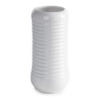 Eurofirany, wazon dekoracyjny, Jason, 12-12-24 cm, biały
