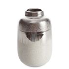 Eurofirany, wazon dekoracyjny, Max, 14-14-21 cm, kremowy