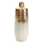 Eurofirany, wazon dekoracyjny, Max, 17-17-41 cm, kremowy