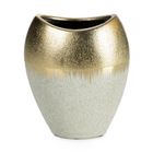 Eurofirany, wazon dekoracyjny, Max, 18-10-21 cm, kremowy