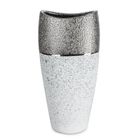 Eurofirany, wazon dekoracyjny, Milo, 20-14-40 cm, biały