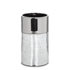 Eurofirany, wazon dekoracyjny, Mirona, 14-25 cm, srebrny