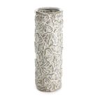 Eurofirany, wazon dekoracyjny, Naira, 9-9-26 cm, kremowy