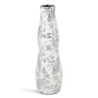 Eurofirany, wazon dekoracyjny, Rita, 11-35 cm, biały