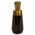 Eurofirany, wazon dekoracyjny, Theo, 16-16-39 cm, czarny