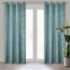 Eurofirany, zasłona gotowa Aluvia, 140-250 cm, turkusowy