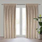 Eurofirany, zasłona gotowa, Avena, na taśmie, 135-270 cm, kremowy