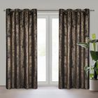 Eurofirany, zasłona gotowa, Dara, 140-250 cm, czarny