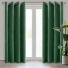 Eurofirany, zasłona gotowa, Darla, 140-250 cm, ciemnozielony