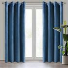 Eurofirany, zasłona gotowa, Darla, 140-250 cm, granatowy