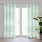 Eurofirany, zasłona gotowa, Esteri, 140-250 cm, miętowy