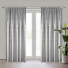 Eurofirany, zasłona gotowa, Ingrid, na taśmie, 140-270 cm, stalowy