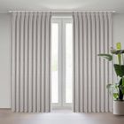 Eurofirany, zasłona gotowa, Nelisa, 125-270 cm, ciemnobeżowy