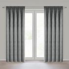 Eurofirany, zasłona gotowa, Neska, na taśmie, 140-270 cm, stalowy