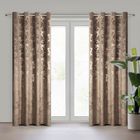 Eurofirany, zasłona gotowa, Raja, 140-250 cm, brązowy