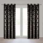 Eurofirany, zasłona gotowa, Raja, 140-250 cm, czarny