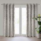 Eurofirany, zasłona gotowa, Raja, 140-250 cm, stalowy