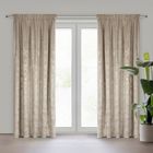 Eurofirany, zasłona gotowa, Raja, na taśmie, 140-270 cm, beżowy