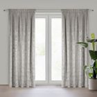 Eurofirany, zasłona gotowa, Raja, na taśmie, 140-270 cm, stalowy