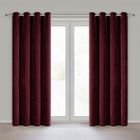 Eurofirany, zasłona gotowa, Vani, 140-250 cm, bordowy