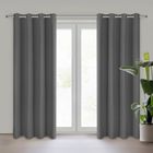 Eurofirany, zasłona zaciemniająca gotowa, Adari, 140-250 cm, grafitowy