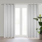 Eurofirany, zasłona zaciemniająca gotowa, Aleta, 135-250 cm, srebrny