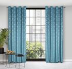 Eurofirany, zasłona zaciemniająca gotowa, Areta, 140-250 cm, niebieski