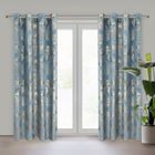 Eurofirany, zasłona zaciemniająca gotowa, Aria, 135-250 cm, niebieski