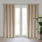 Eurofirany, zasłona zaciemniająca gotowa, Ariadna, 140-250 cm, beżowy