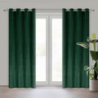 Eurofirany, zasłona zaciemniająca gotowa, Ariadna, 140-250 cm, ciemnozielony