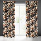 Eurofirany, zasłona zaciemniająca gotowa, Betty, na taśmie, 140-300 cm, grafitowy