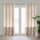Eurofirany, zasłona zaciemniająca gotowa, Carli, 140-250 cm, beżowy