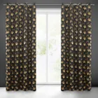 Eurofirany, zasłona zaciemniająca gotowa, Clara, 140-250 cm, czarny