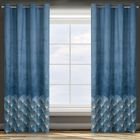 Eurofirany, zasłona zaciemniająca gotowa, d91, Gina, 140-250 cm, granatowy