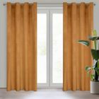 Eurofirany, zasłona zaciemniająca gotowa, d91 Rosa, 140-250 cm, miodowy