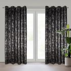 Eurofirany, zasłona zaciemniająca gotowa, Elise, 140-250 cm, czarny