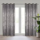 Eurofirany, zasłona zaciemniająca gotowa, Elise, 140-250 cm, stalowy