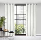 Eurofirany, zasłona zaciemniająca gotowa, Eliza, 140-250 cm, biały