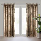 Eurofirany, zasłona zaciemniająca gotowa, Emila, 140-250 cm, czarny